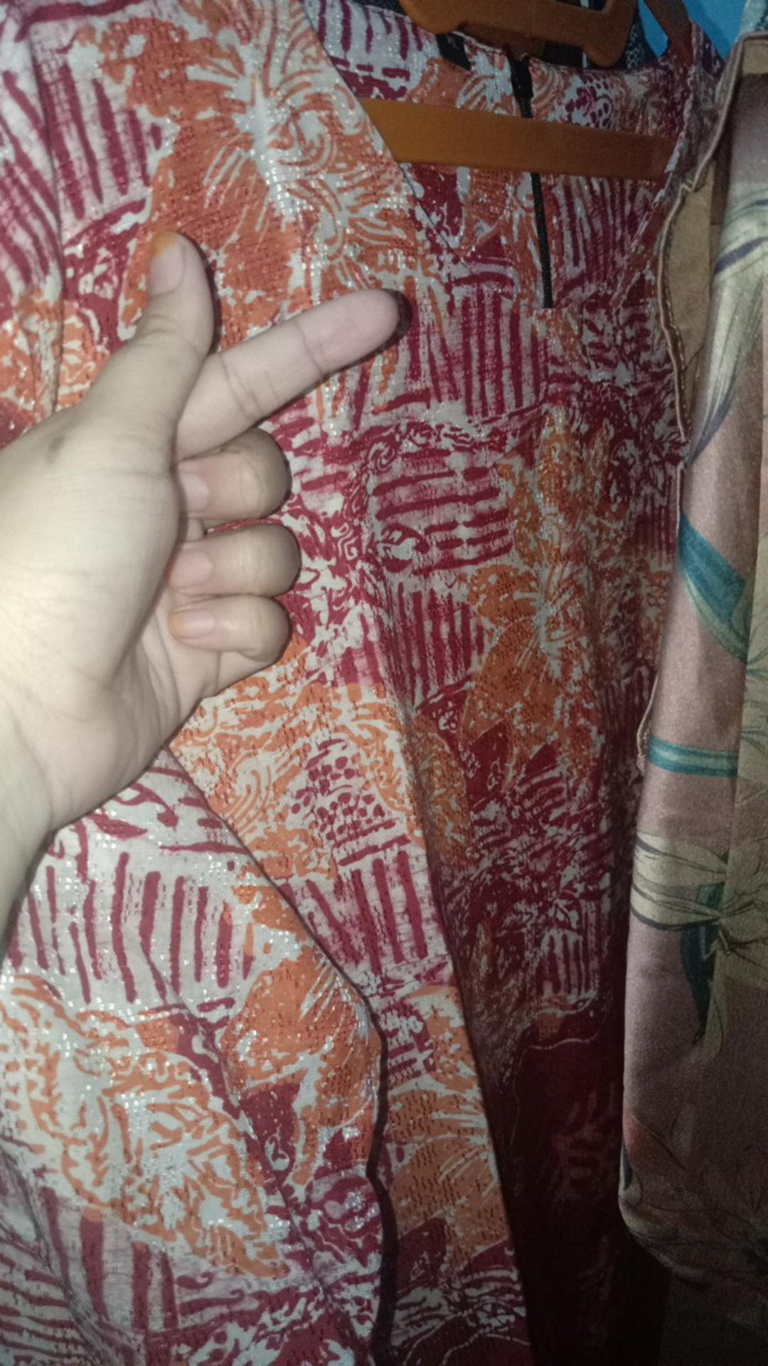 Ready Stok Tunik Batik Cap Hand Made S M L Xl