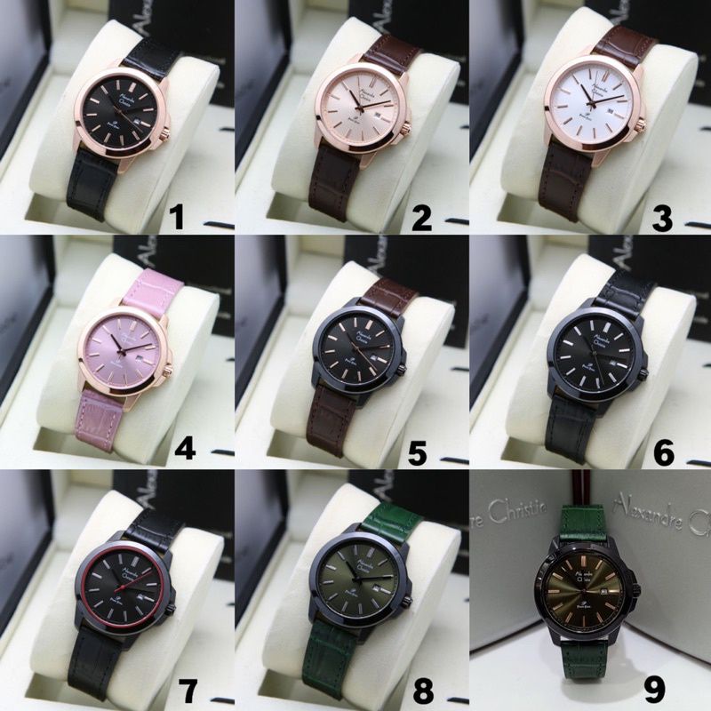 Alexandre Christie Wanita AC1017 AC 1017 1017 LD Leather Original & Garansi Resmi