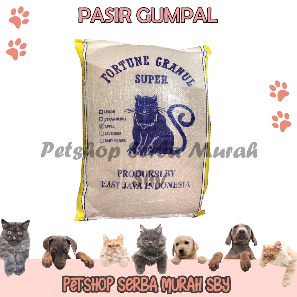 Pasir Gumpal Wangi Fortune 1 sak