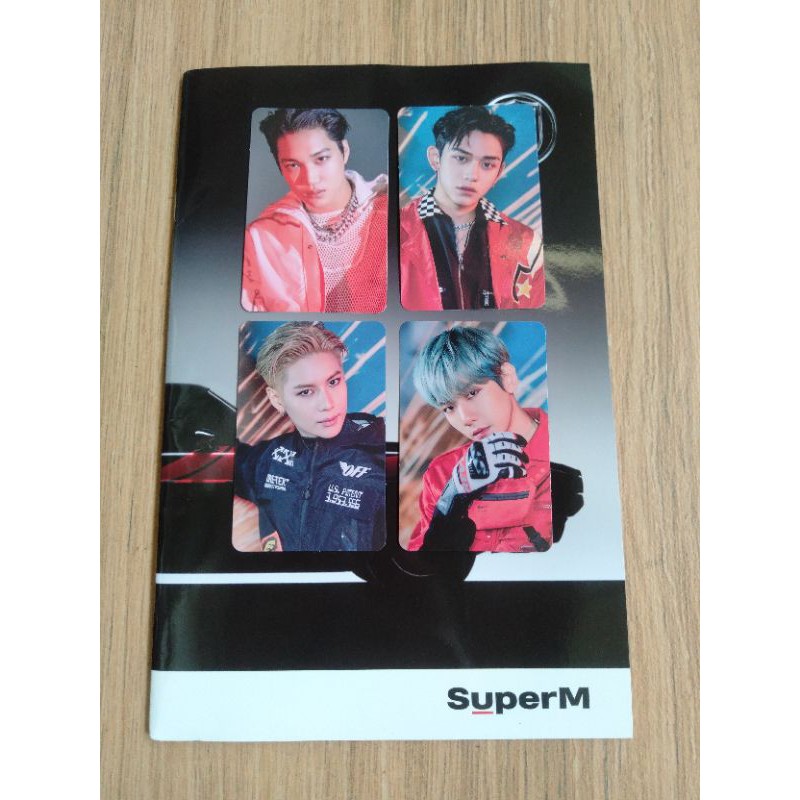 SuperM Mini Brochure US Version Photocard Baekhyun Taemin Lucas