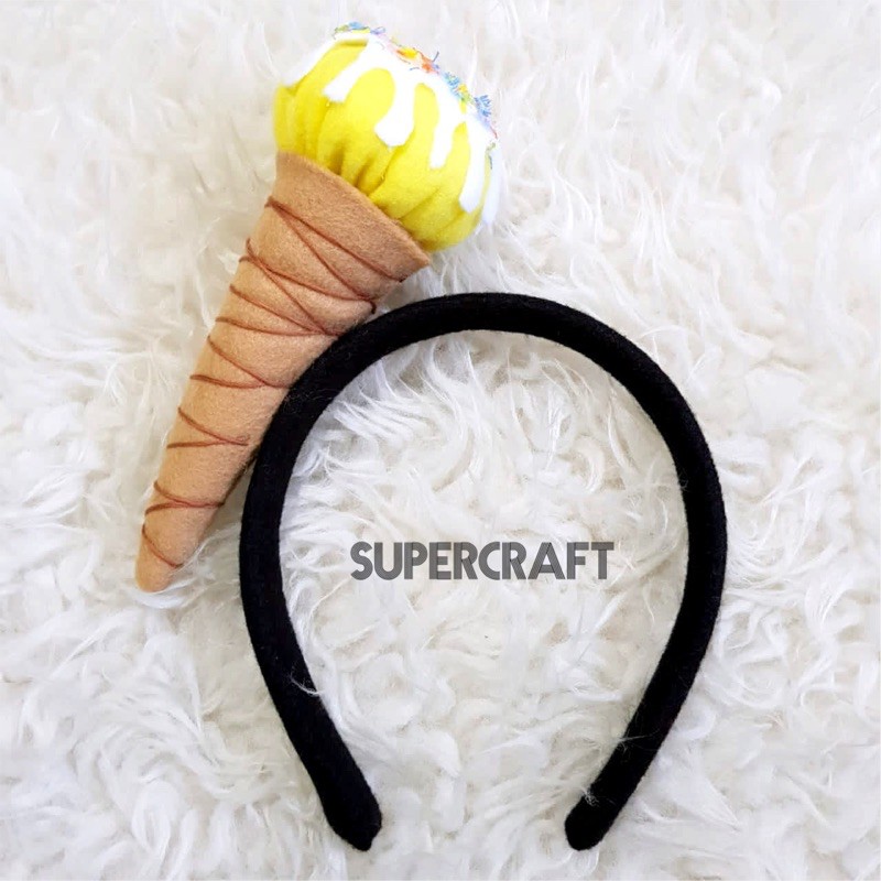 Bando Ice Cream Cone Kostum Es Krim Eskrim Gelato Coklat