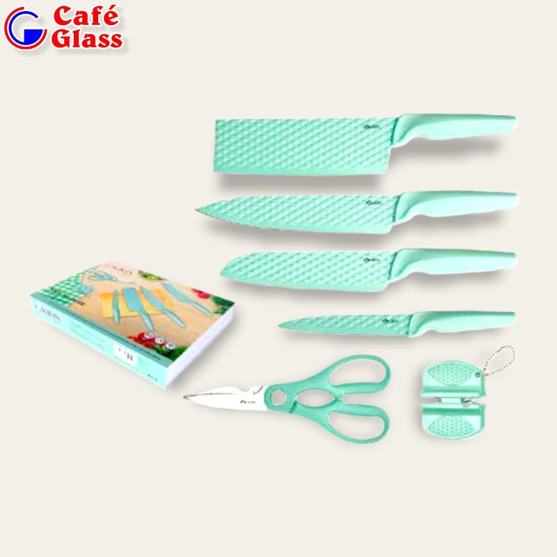 KUS-KS06 Kirin Knife Set 06 GR | Pisau Set 6pcs Kirin