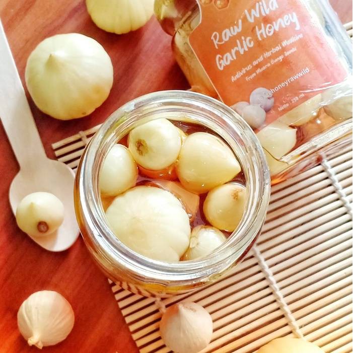 

Raw Wild Honey - Madu Bawang 250 Gram Coklat