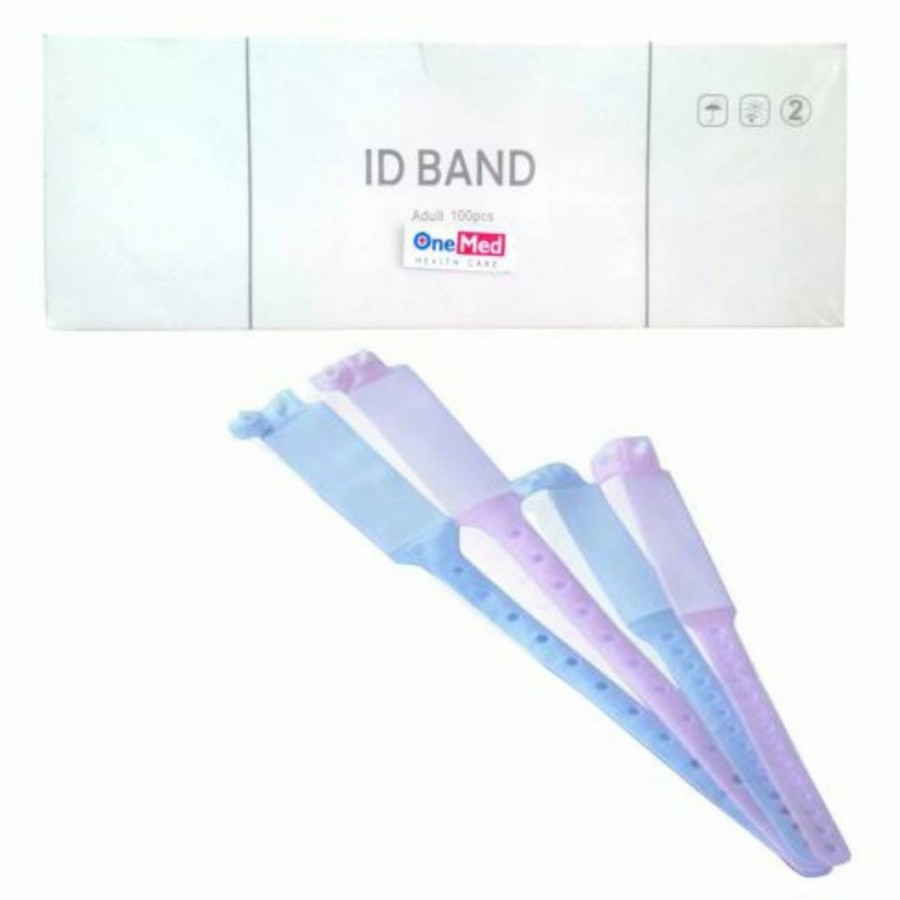 ONEMED Gelang Pasien ID Band Dewasa Biru ONEMED