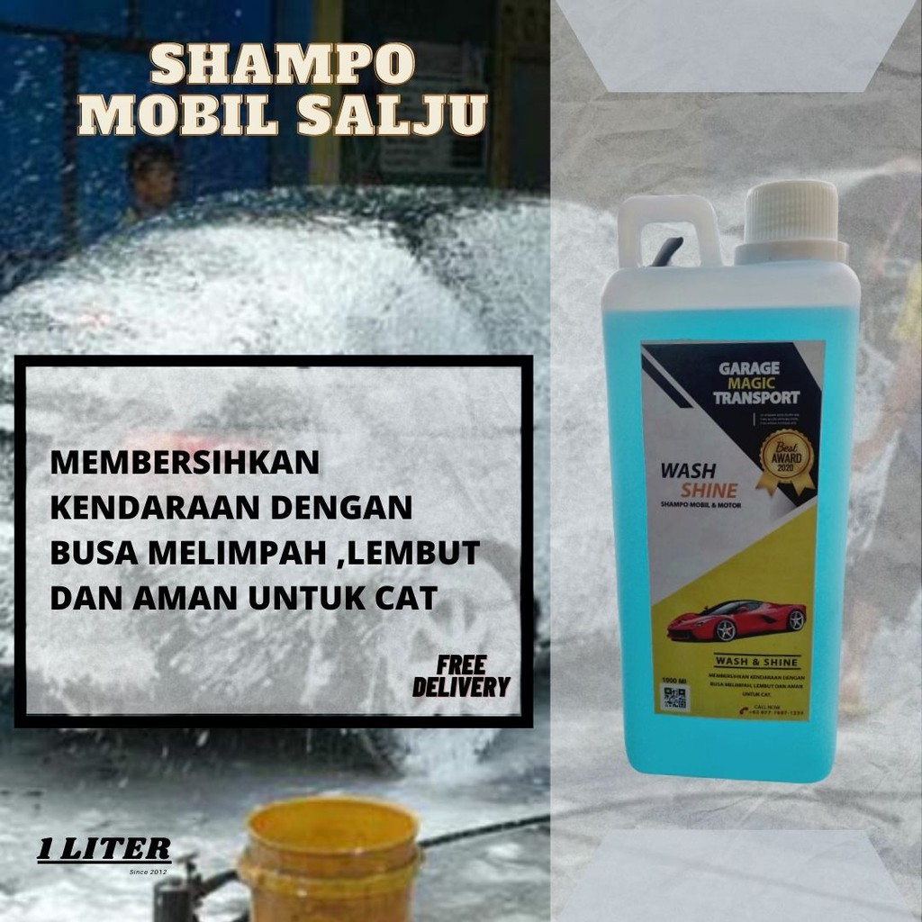 Shampo Mobil Sampo Motor Sabun Cuci Motor Mobil Premium Perawatan Kendaraan Motor Mobil Terbaik