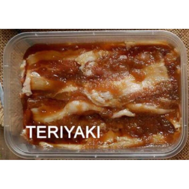

DAGI SAPI MARINASI TERIYAKI