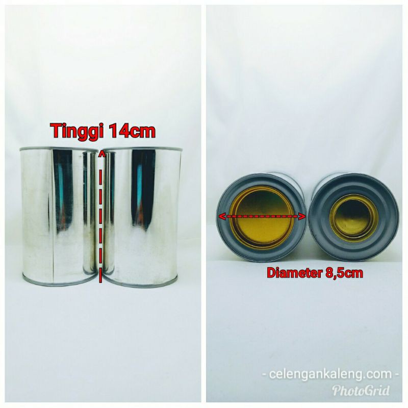 CELENGAN KALENG POLOS 14 X 8,5