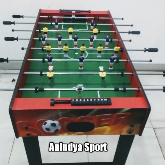 =====] Meja Foosball - Mini Soccer Table - Football game mini