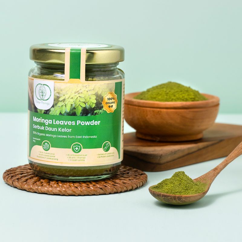 

SERBUK DAUN KELOR TIMOR MORINGA - 100% Organik membantu meningkatkan imunitas tubuh.