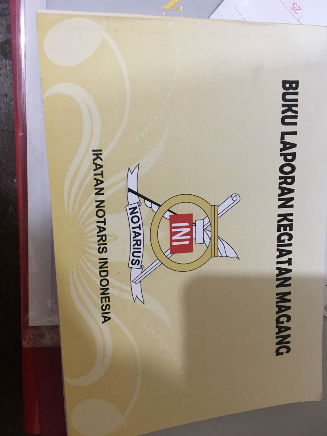 Terlaris Harga Promo Stok Terbatas Buku Laporan Kegiatan Magang Magang Notaris Calon Notaris Shopee Indonesia