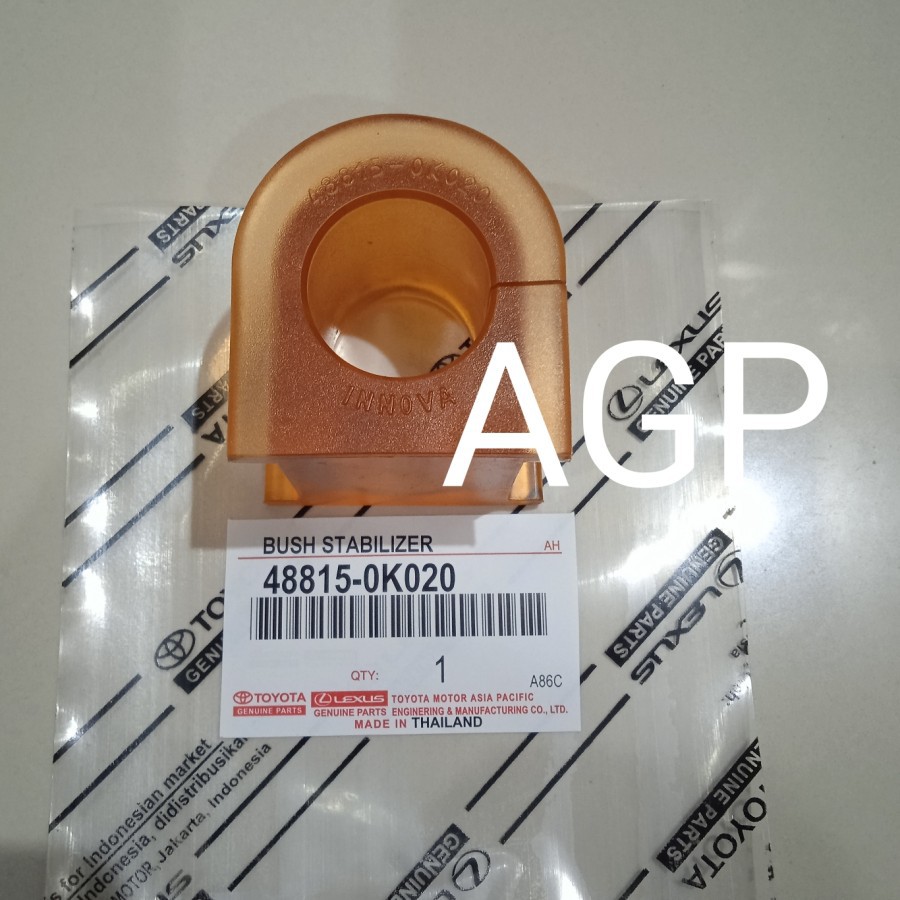 Karet Stabil Roti Depan Bush Stabilizer Front Innova Inova Bensin Dsl 48815-0K020