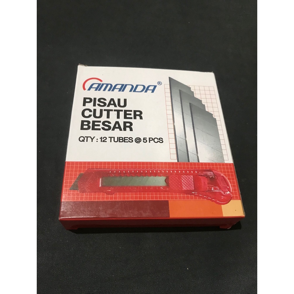 

isi ulang pisau cutter besar/ refill cutter/ blade refill L150 isi 5pcs