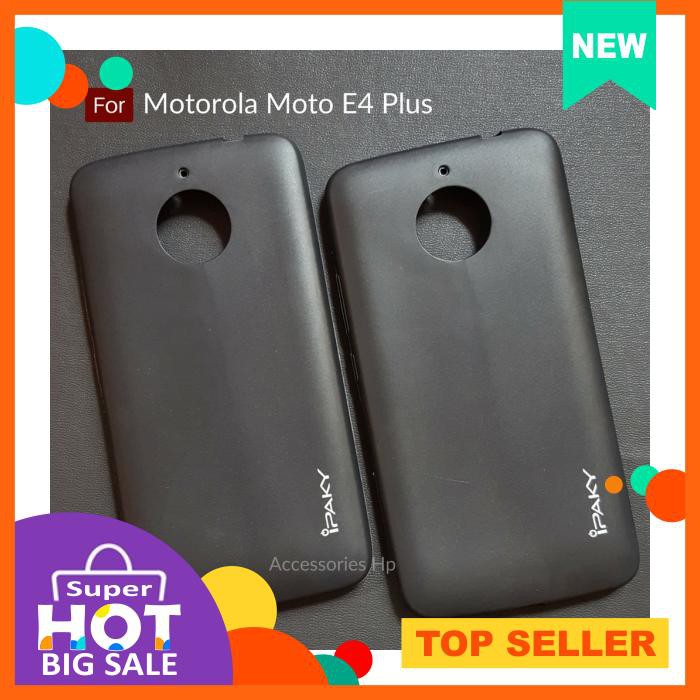 Case Ipaky Super Slim Anti Fingerprint For Motorola Moto E4 Plus ( E4+ ) - Soft Case