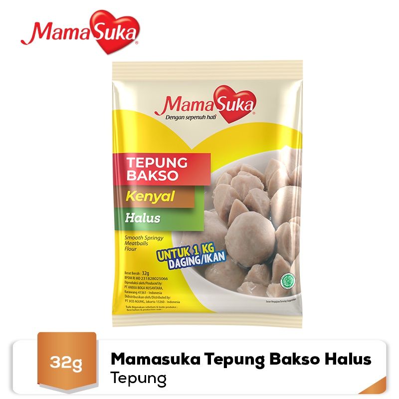 

Mamasuka tepung bakso kenyal 32gr