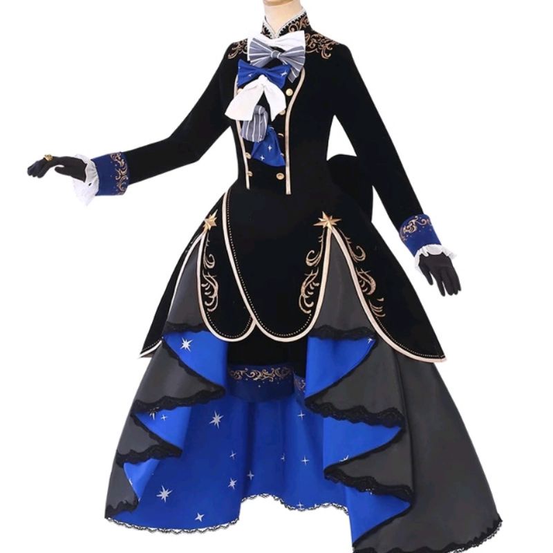 kostum cosplay Anime Butler Ciel Phantomhive 