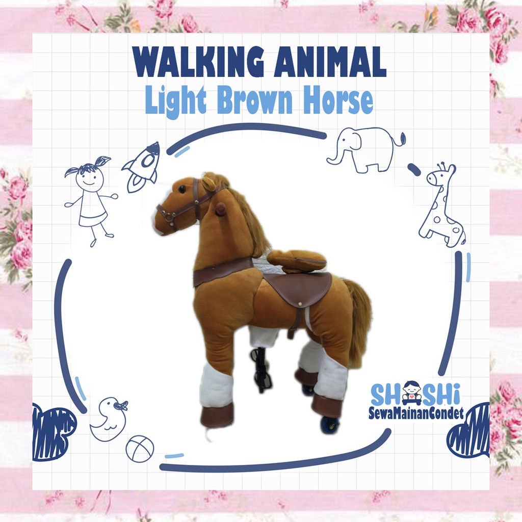 Sewa  Walking Animal Light Brown Horse