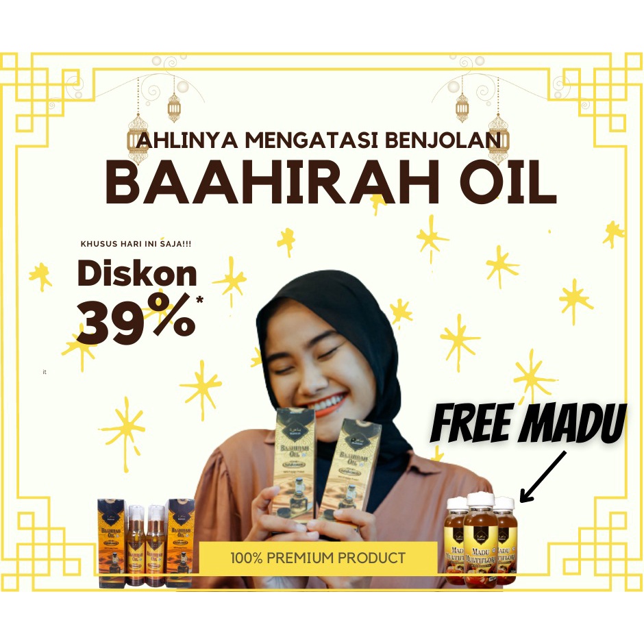 [BAAHIRAH OIL-MINYAK OLES HERBAL-HABATUSSAUDAH ORIGNAL] -Obat tumor obat herbal kista miom tanpa ope