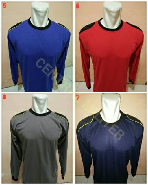 Kaos Lengan Panjang/Kaoa Polos/ Kaos Ban