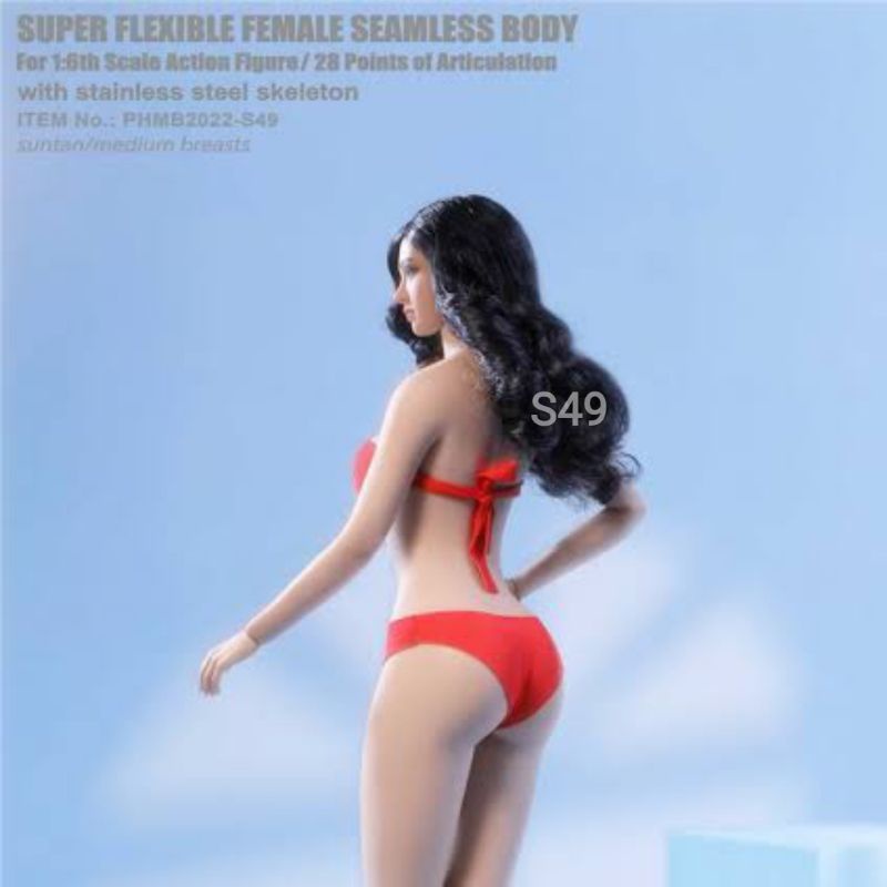 Phicen TBLeague Super Flexible Female Seamless Body With Head [PLBB2022-S49]