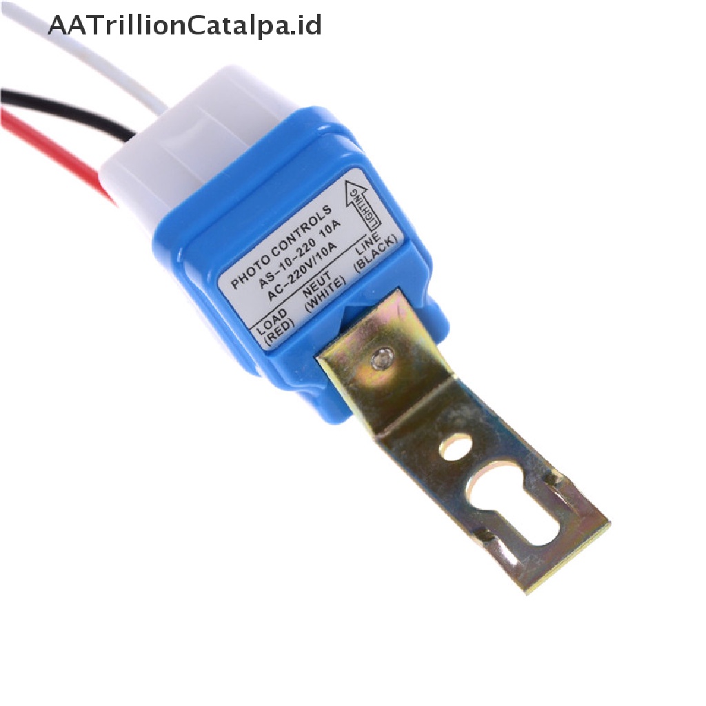 (AATrillionCatalpa) Saklar Lampu Otomatis On / Off AC 220V 16A Dengan Sensor Foto