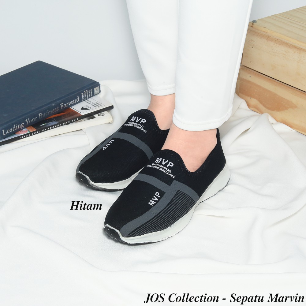 Sepatu Casual Pria Slip On - Sepatu Marvin by JOS Collection