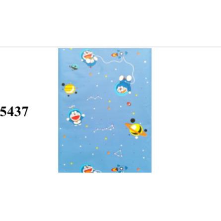 Wallpaper Sticker Motif Doraemon luar angkasa 5437/ Wallpaper New 2020 / Ukuran 9mx45cm