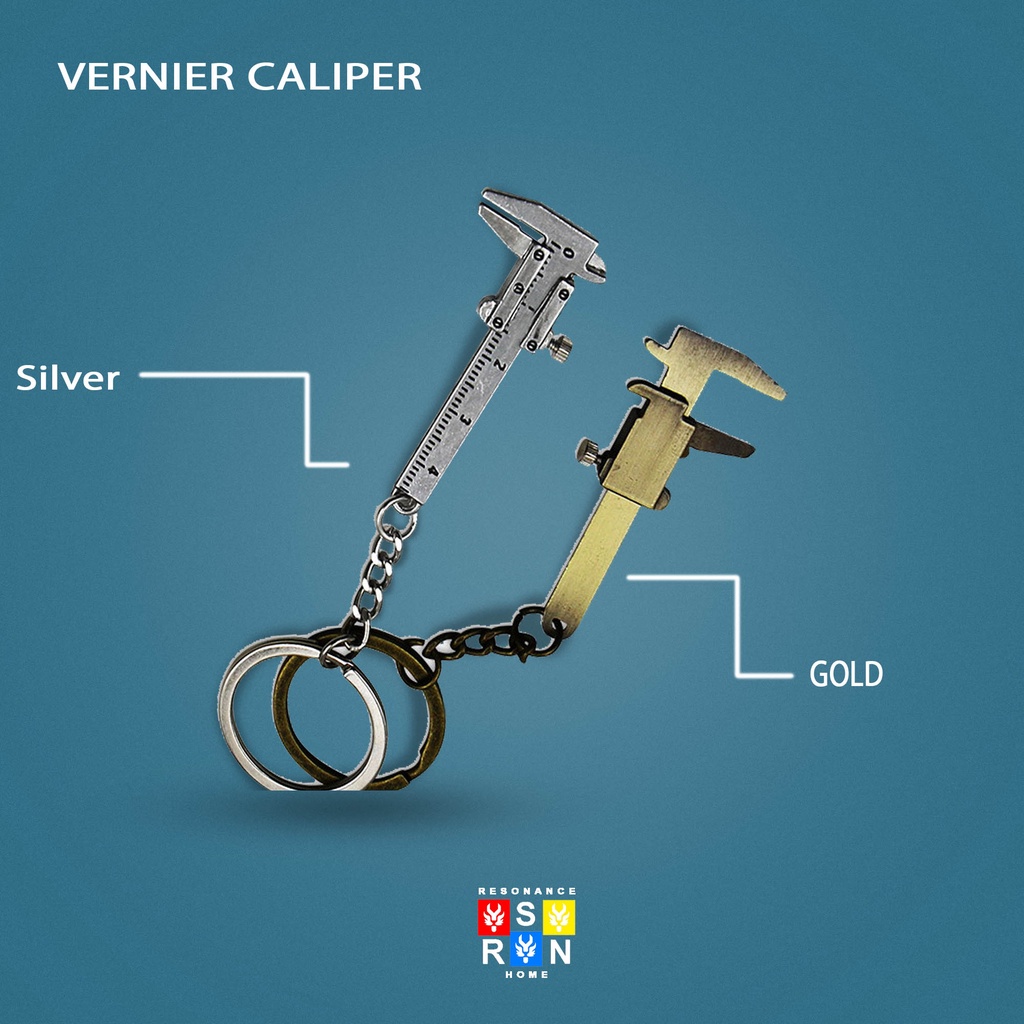 Gantungan Kunci Jangka Sorong | Vernier Caliper/Key Chain | Gantungan Kunci Unik / Cute Key Chain