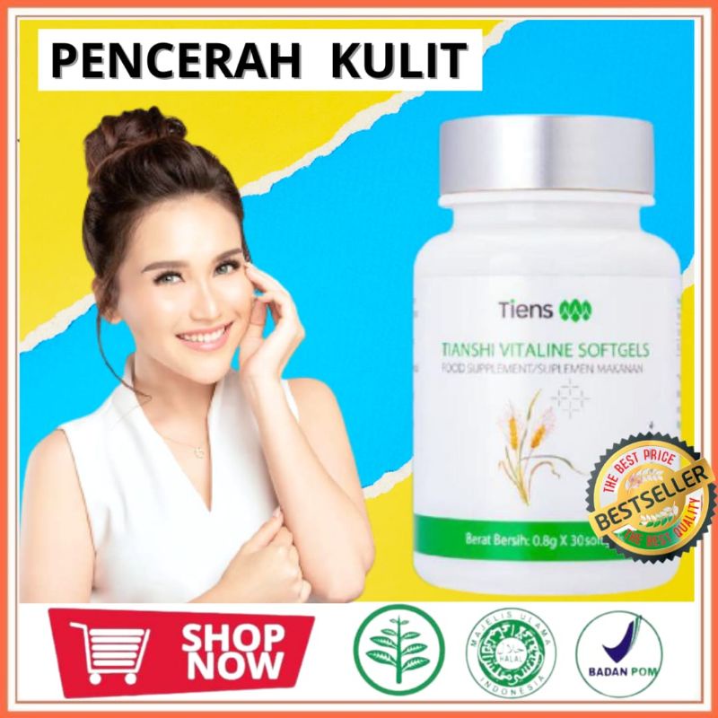 PEMUTIH SELURUH BADAN TERLARIS|VITALINE SOFGELTS|DAPAT MENCERAHKAN KULIT DAN MENGHILANG BEKAS LUKA