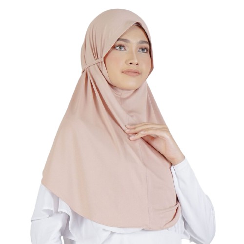 Jilbab instan Bergo Zaria Sabelya-Khaky