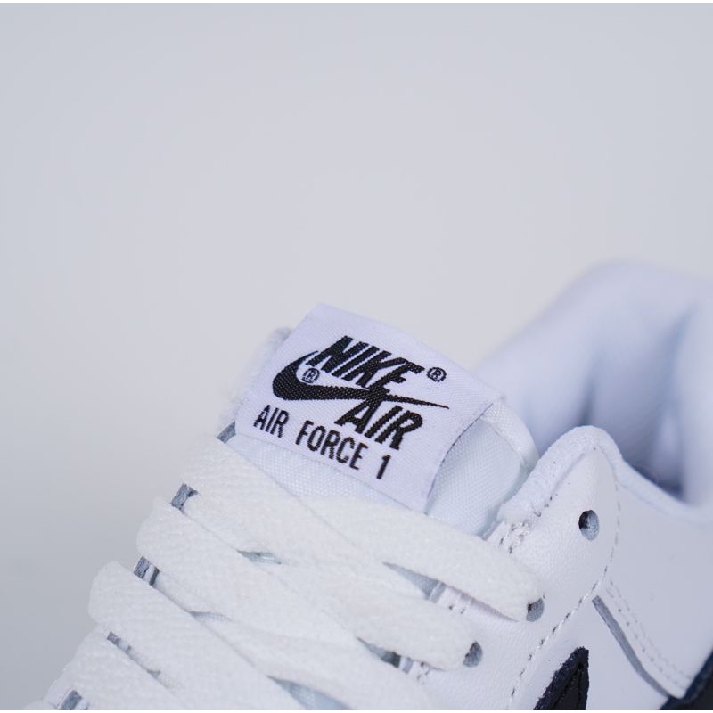 Sepatu Nike Air Force 1 Low White Black Sole