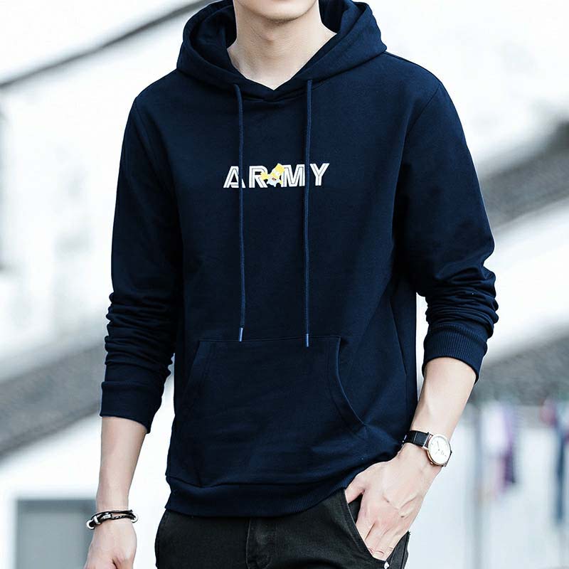 Lilipop.id Sweater Pria Simpsons Army Hoodie Jumper Outwear