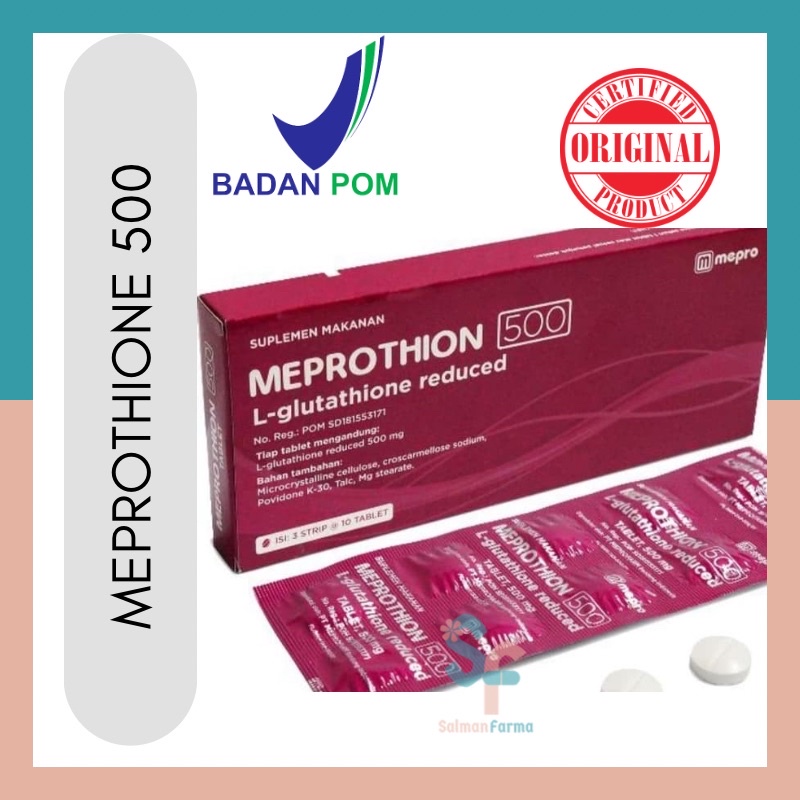 Jual MEPROTHION 500 Glutathione | Shopee Indonesia