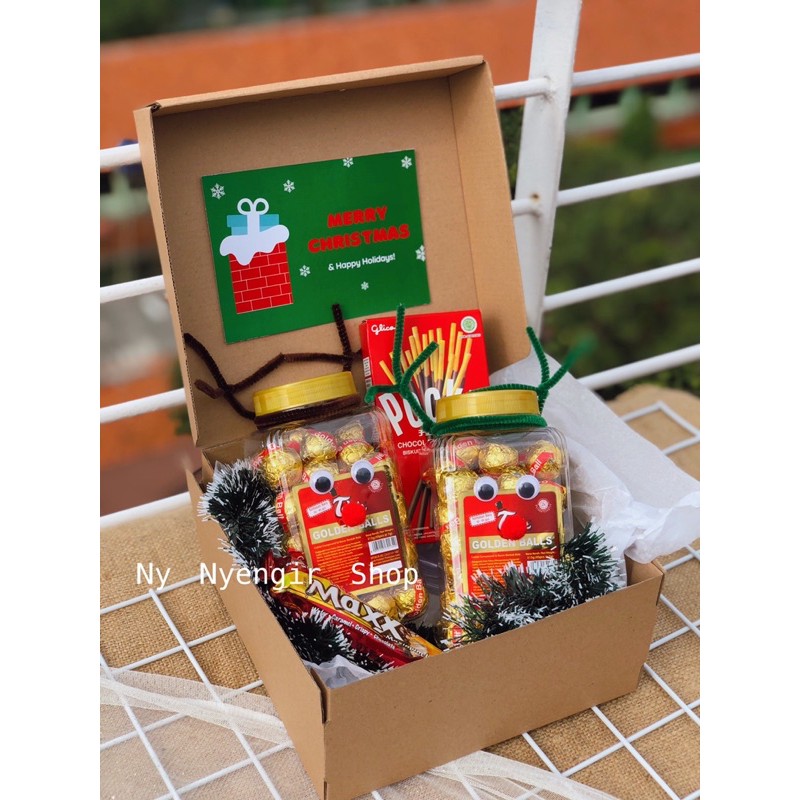 

Hampers Parcel Natal Coklat READY STOCK