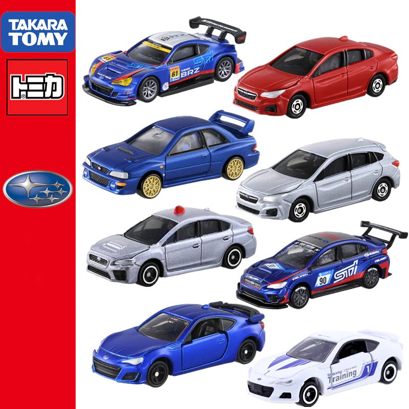 tomica subaru impreza wrx sti