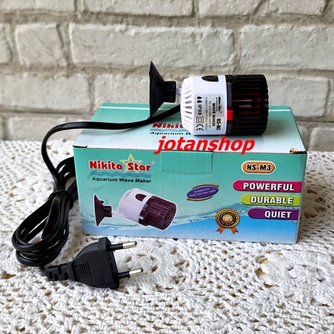 NIKITA STAR NS M3 NS-M3 Wave Maker mini Mesin gelombang arus ombak aquascape aquarium NSM3