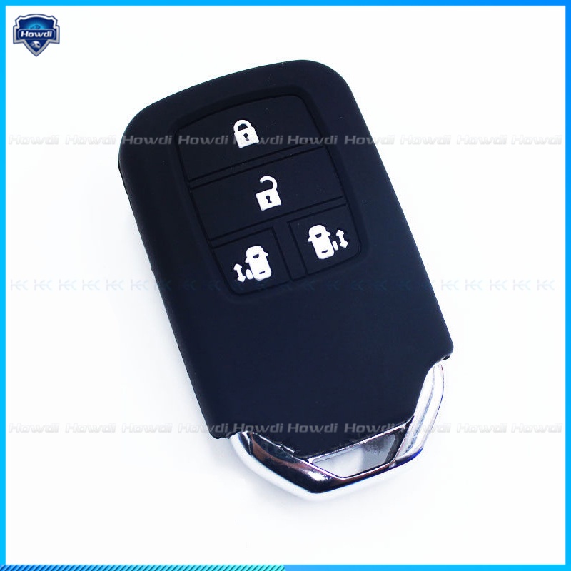Cover Kunci Mobil Bahan Silikon Dengan Gantungan Kunci Untuk honda Odyssey Elysion MPV