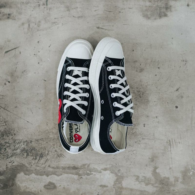 Converse x CDG Play Chuck 70 Low Black