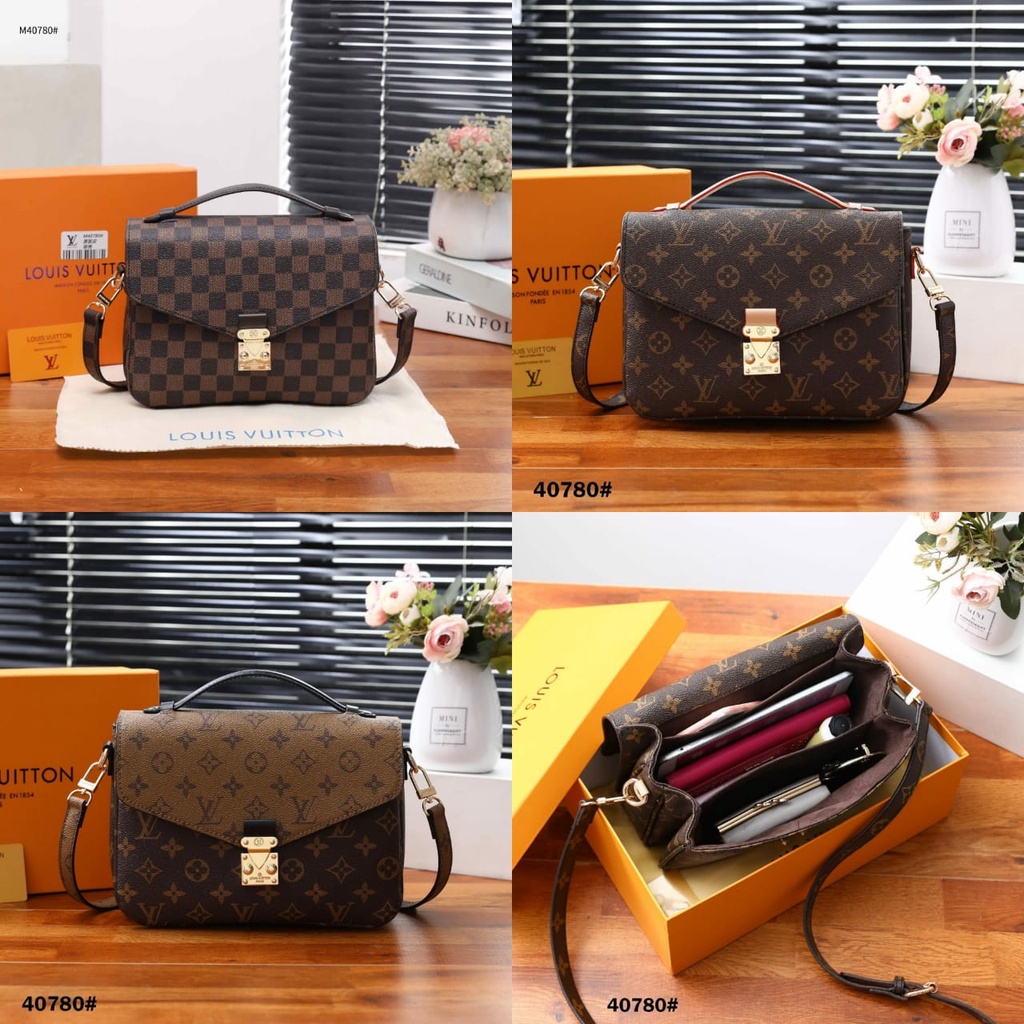 Tas Louis Vuitton Pochette Metis Handbag With BOX M40780