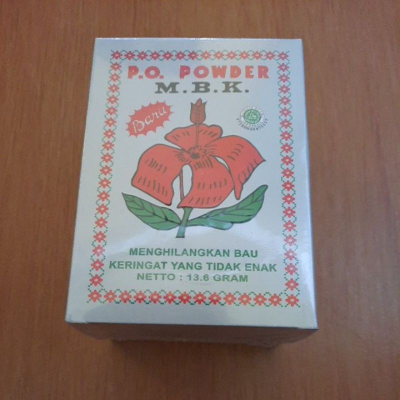 M.B.K. Powder Silver 13.6g x 12 sachet