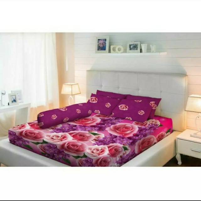 Sprei Lady Rose King B2 ukuran 180x200 Selena dan Fortune