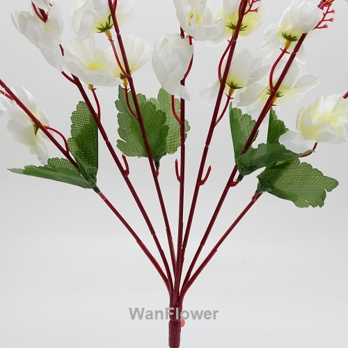 WANFlower Bunga Cherry Blossom Sakura X7 * BROKEN WHITE