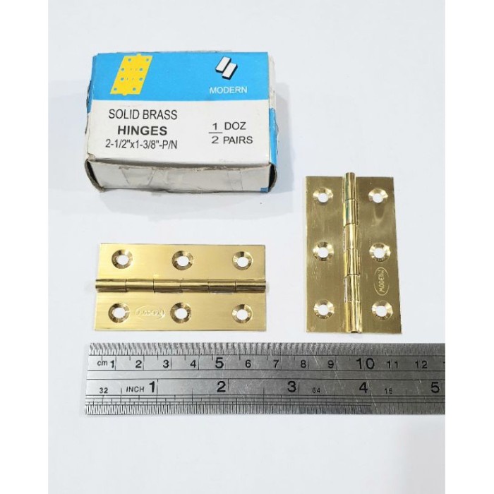 ENGSEL LEMARI MODERN KUNING & HITAM ECERAN - 1 PCS - Wikishop