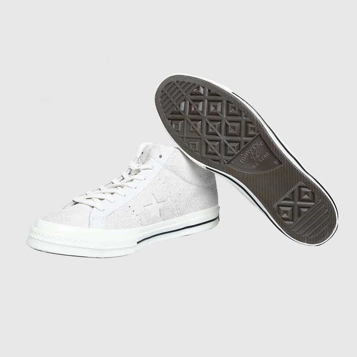 CONVERSE ONE STAR EGRET - WHITE