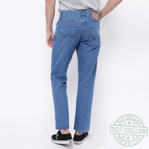 (Celana Murah) Edwin Celana Jeans Reguler Fit Pria Panjang Medium Blue Vegas 02 - Biru Muda, 30 |DXT