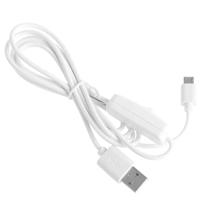 KABEL MICRO USB MIKRO DENGAN SAKLAR ON/OFF SWITCH