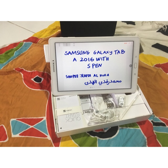 SAMSUNG TAB A 2016 10.1 inchi with S PEN original 100% 