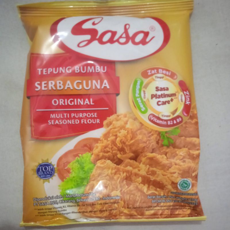 

Tepung bumbu Sasa serbaguna original 210gram