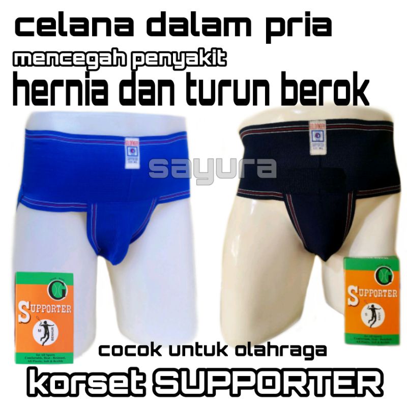 CELANA DALAM HERNIA-TURUN BEROK-OLAHRAGA