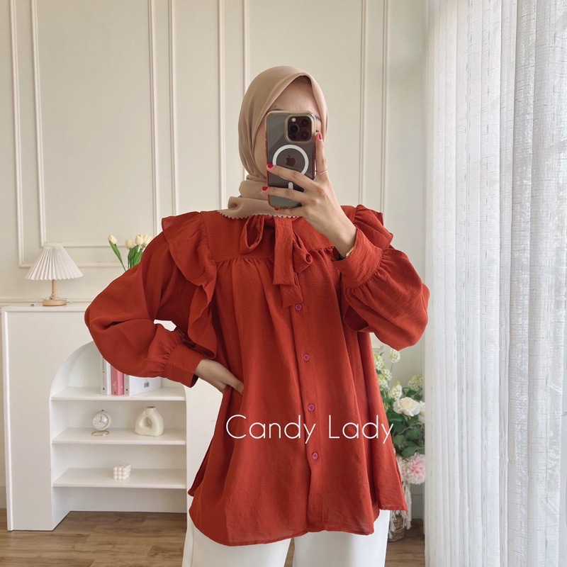 DANIRA BLOUSE CRINCLE REMPEL TALI