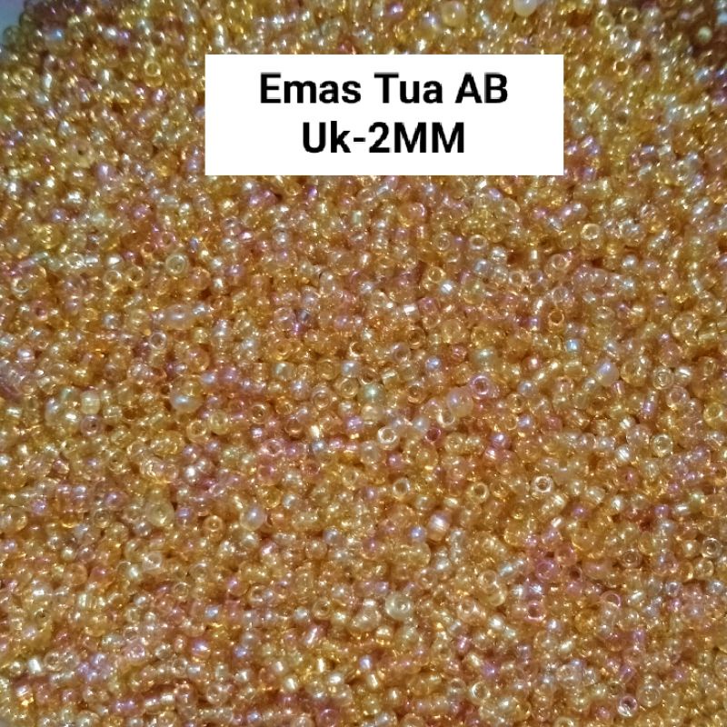 Mote Manik Payet Pasir Emas Tua AB Uk-2MM 10 gram